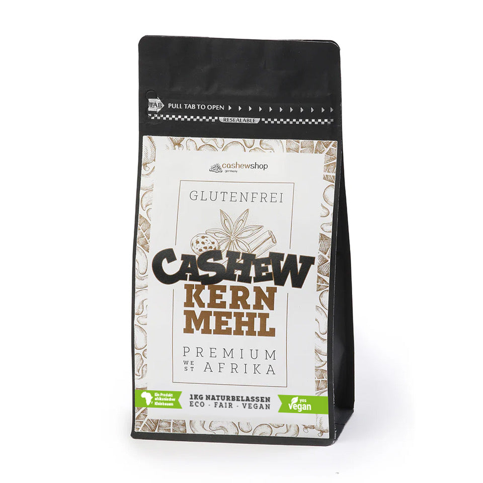 Premium Cashewkernmehl aus Afrika