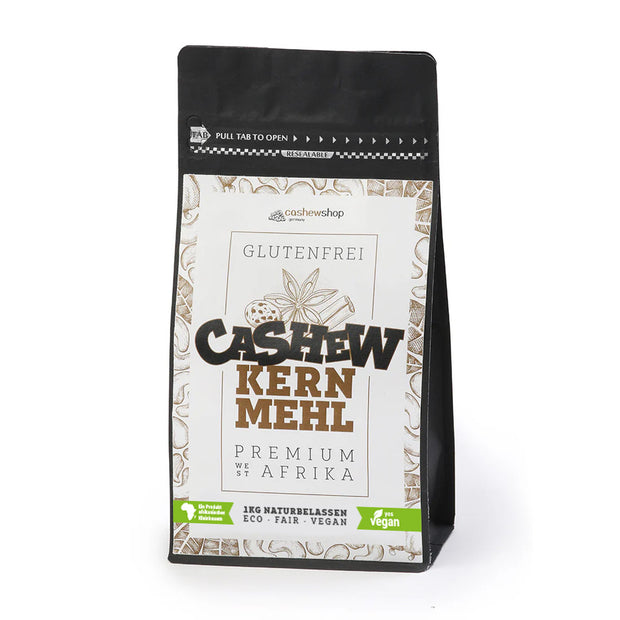 Premium Cashewkernmehl aus Afrika