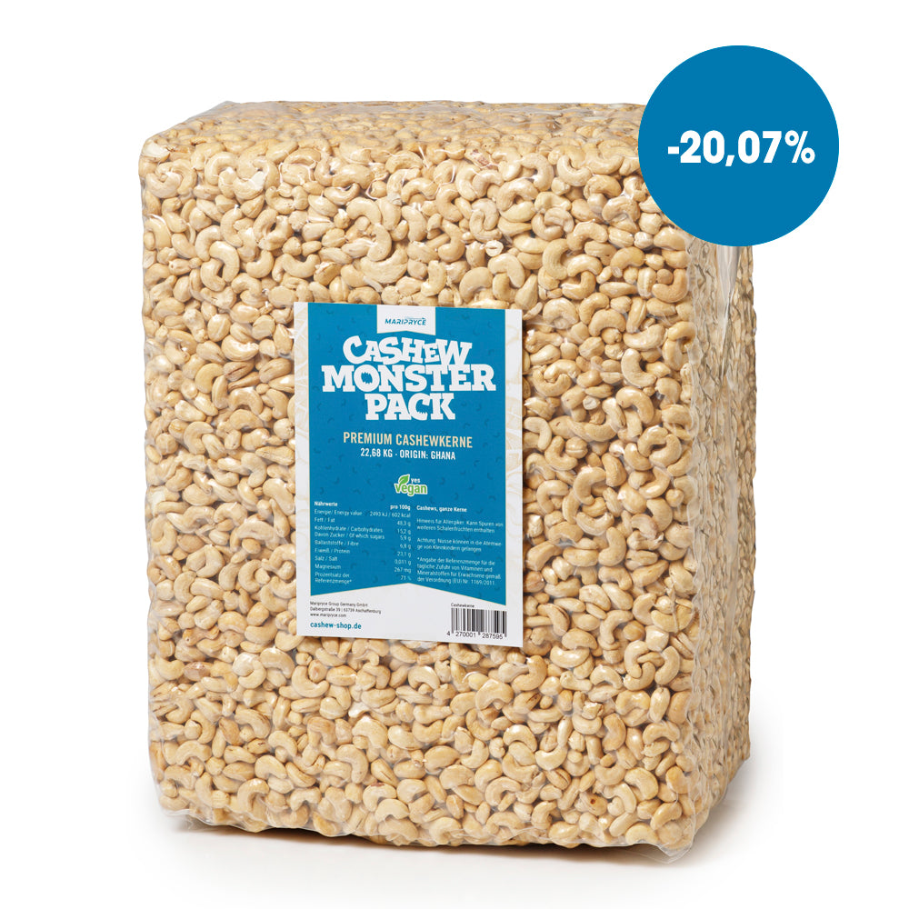 Cashewkerne 22,68 KG